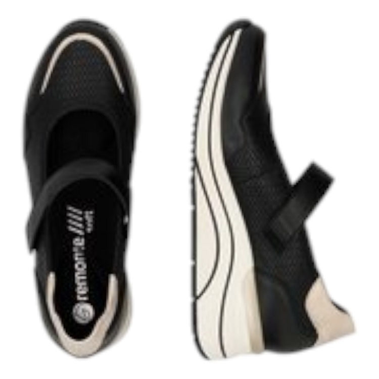 Remonte femme d0t13 noir2589401_4 sur voshoes.com