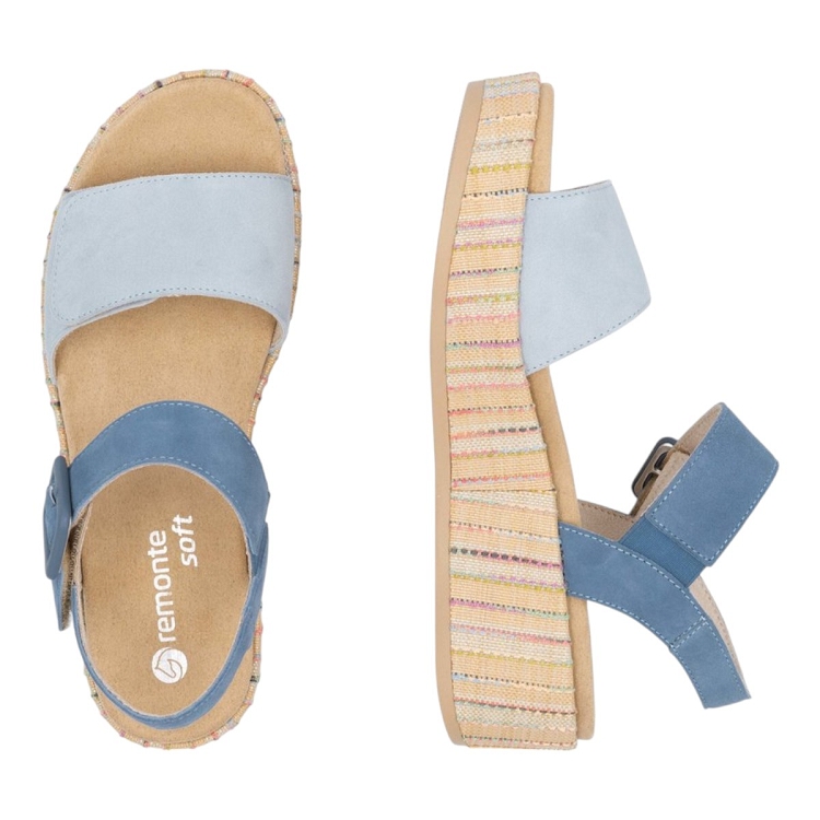 Remonte femme d1n54 bleu2590702_4 sur voshoes.com