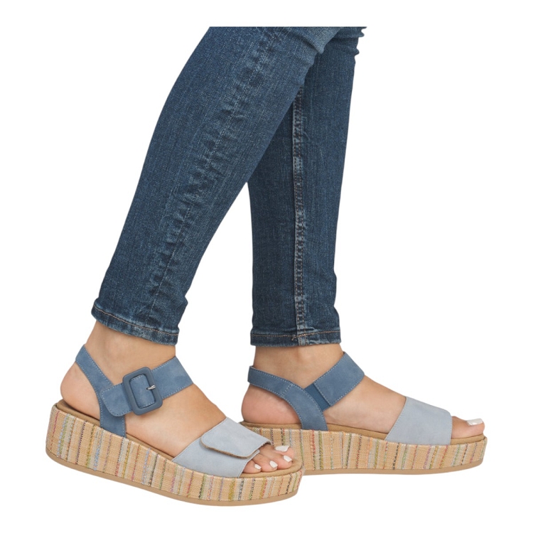 Remonte femme d1n54 bleu2590702_5 sur voshoes.com