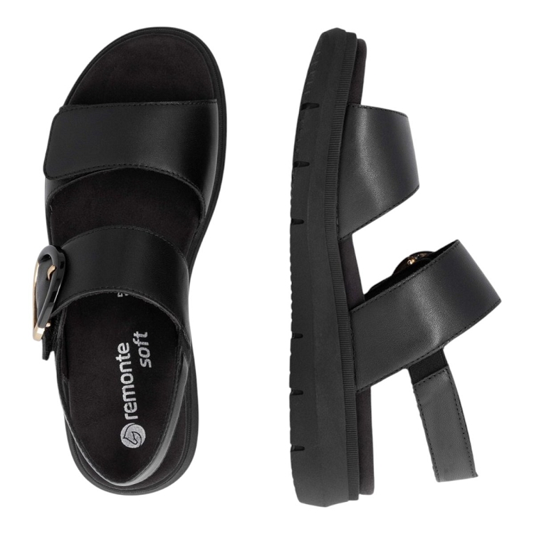 Remonte femme d2k50 noir2592101_4 sur voshoes.com