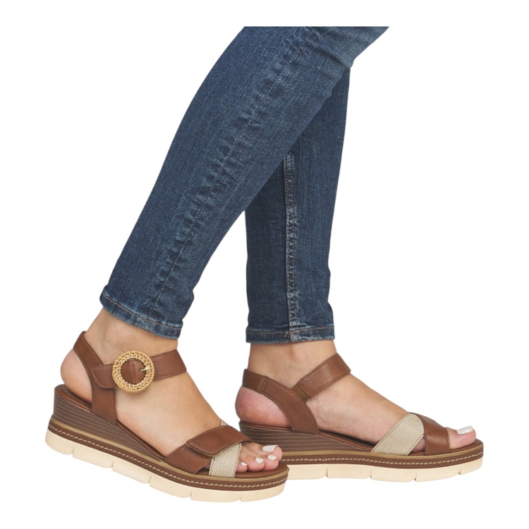Remonte femme d2l50 marron2592501_5 sur voshoes.com