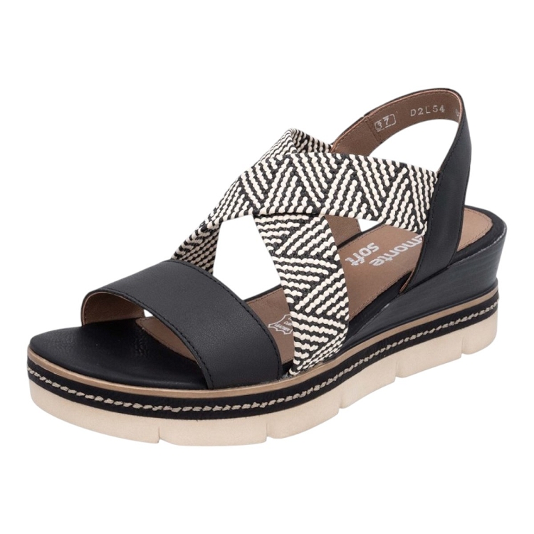 Remonte femme d2l54 noir2592701_2 sur voshoes.com