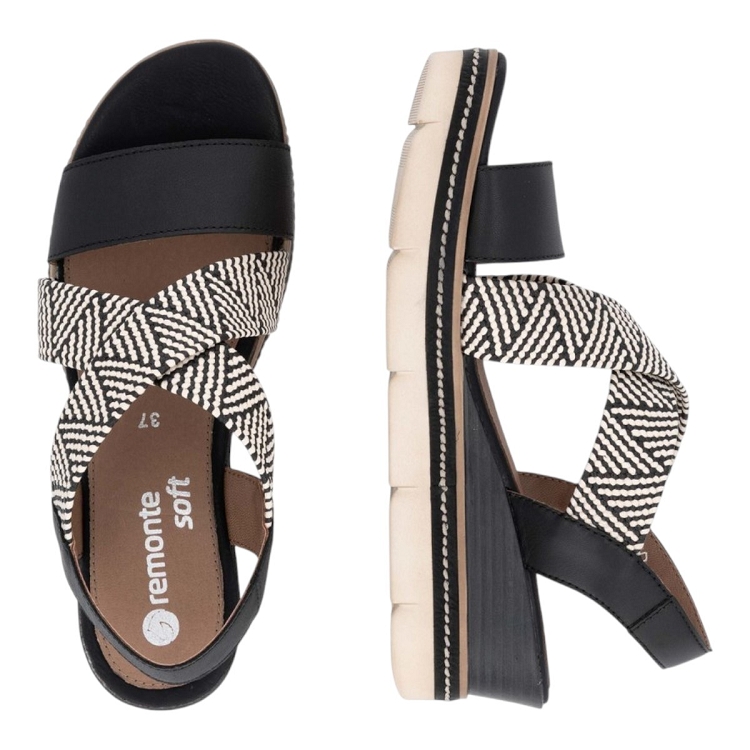 Remonte femme d2l54 noir2592701_4 sur voshoes.com