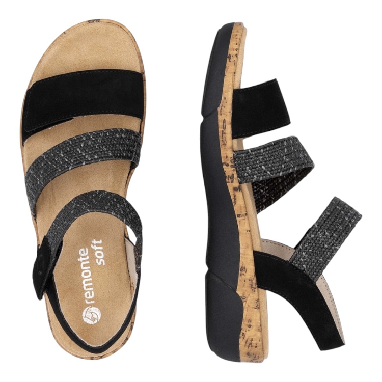 Remonte femme r6861 noir2593601_4 sur voshoes.com