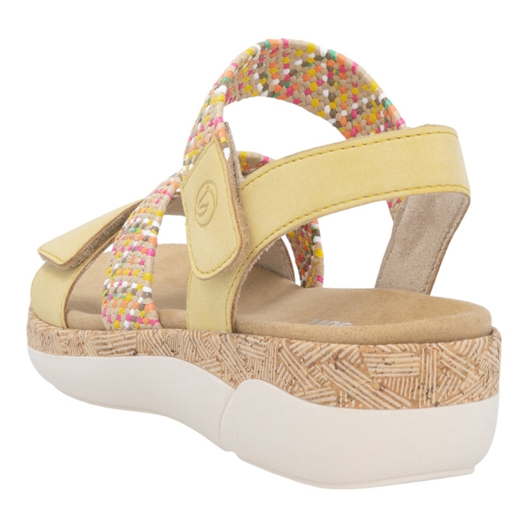 Remonte femme r6861 jaune2593604_3 sur voshoes.com