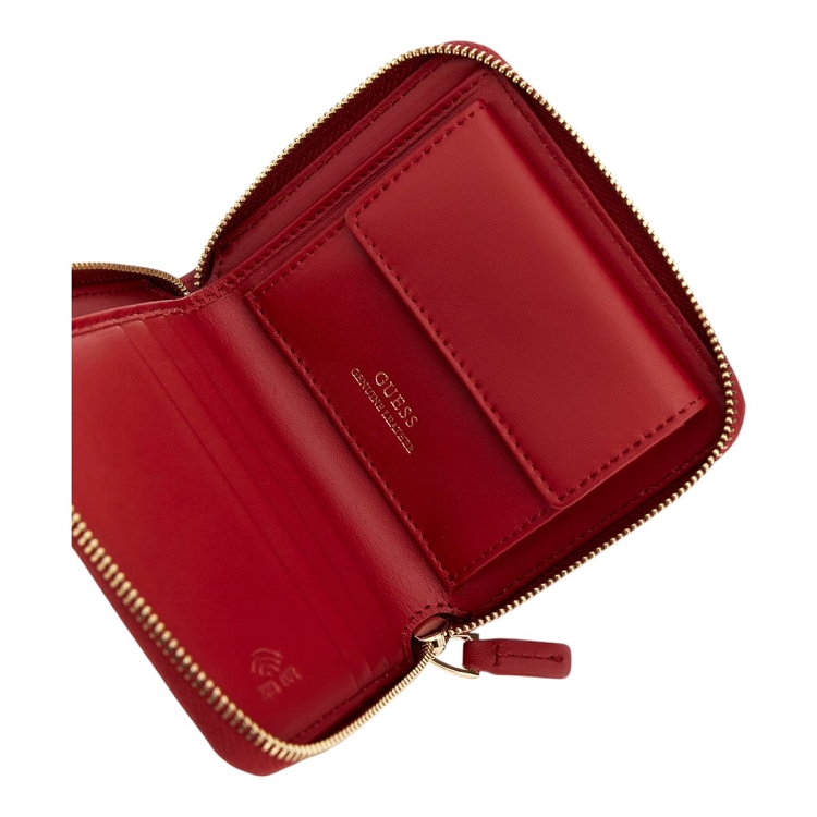 Guess femme small zip around rouge2602601_4 sur voshoes.com