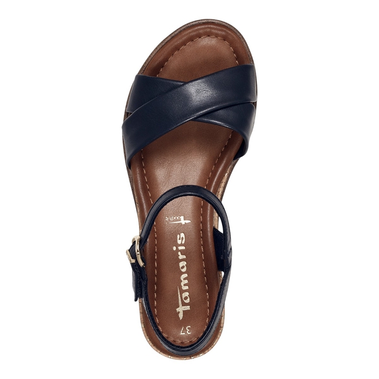 Tamaris femme 12810642 bleu2607302_4 sur voshoes.com