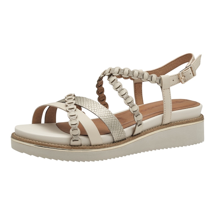 Tamaris femme 12820744 beige2607702_2 sur voshoes.com