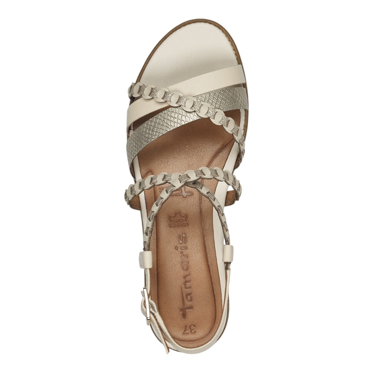 Tamaris femme 12820744 beige2607702_4 sur voshoes.com