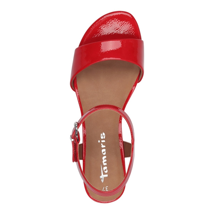 Tamaris femme 12824942 rouge2607901_4 sur voshoes.com