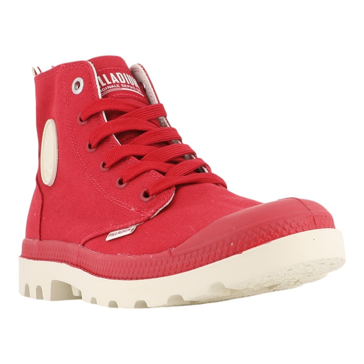 Palladium femme pampa duo chrome rouge2614502_2 sur voshoes.com