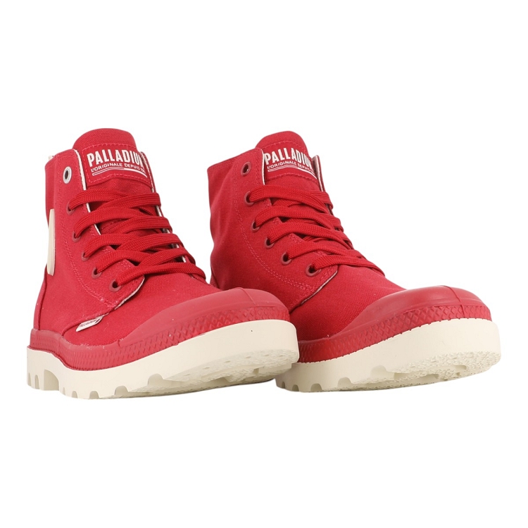 Palladium femme pampa duo chrome rouge2614502_3 sur voshoes.com