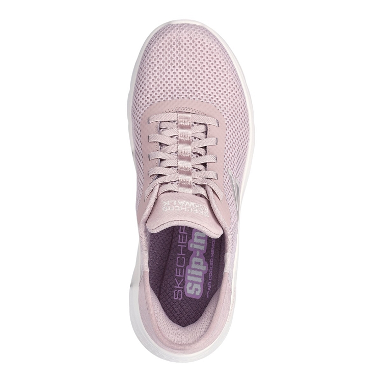Skechers femme go walk flex   grand entry violet2616701_4 sur voshoes.com