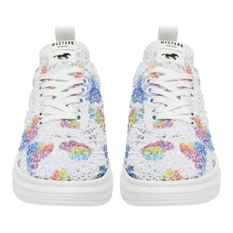 Mustang femme 1468301 blanc2620902_3 sur voshoes.com