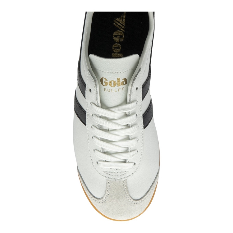 Gola femme gola bullet leather blanc2622002_5 sur voshoes.com