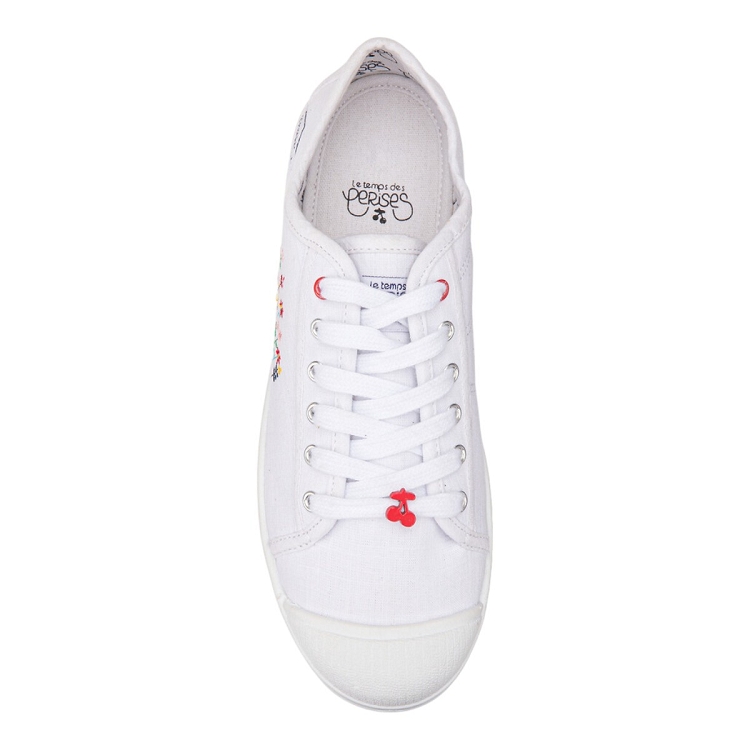 Le temps des cerises femme basic 02 blanc2626102_5 sur voshoes.com