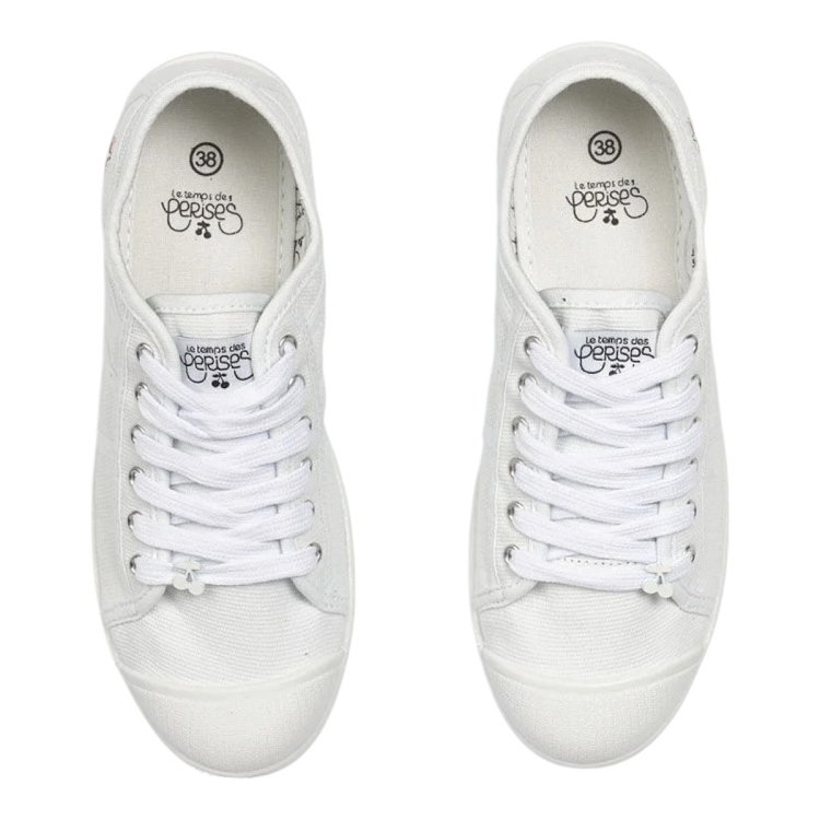 Le temps des cerises femme ltc basic02 blanc2626305_5 sur voshoes.com
