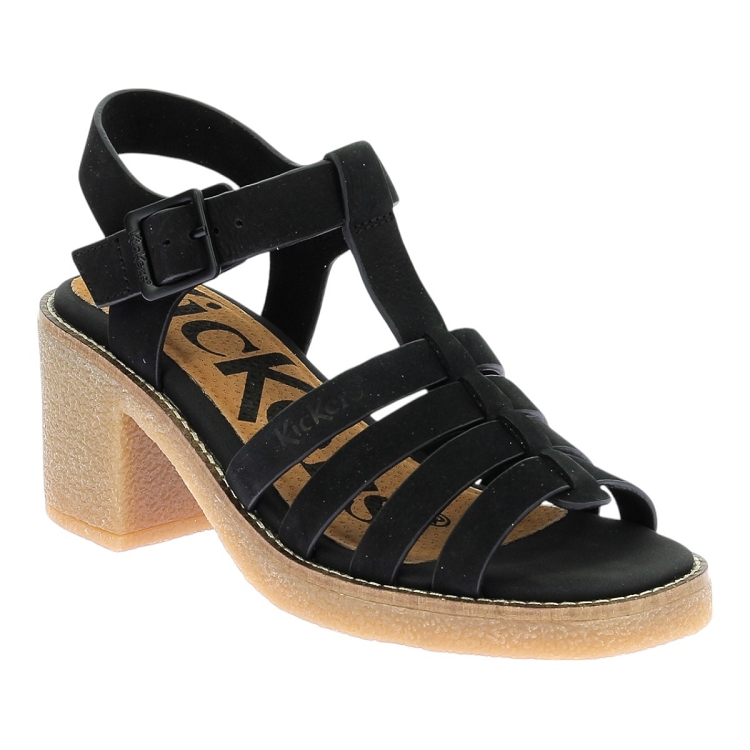 Kickers femme kick volyne noir2626801_2 sur voshoes.com