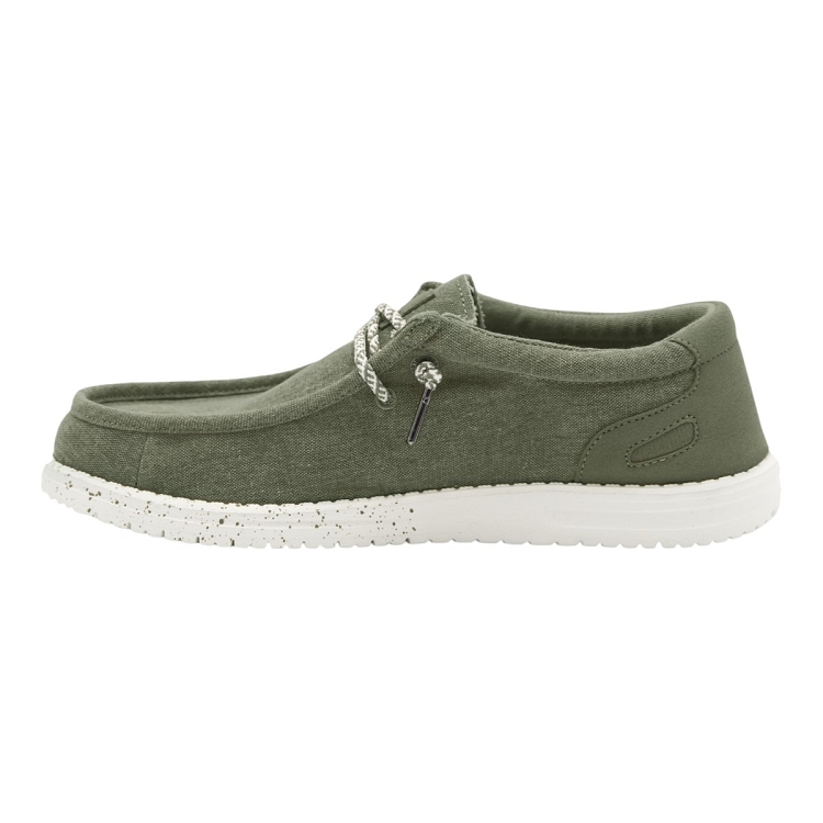 Serge blanco homme saint jean canv vert2633203_3 sur voshoes.com