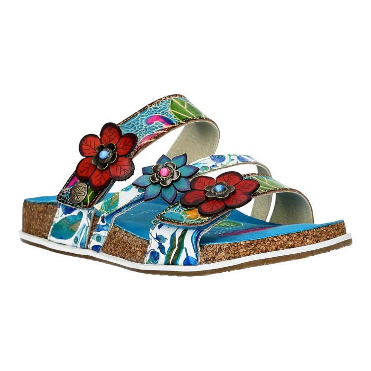 Laura vita femme brcyano 16 bleu2634302_2 sur voshoes.com