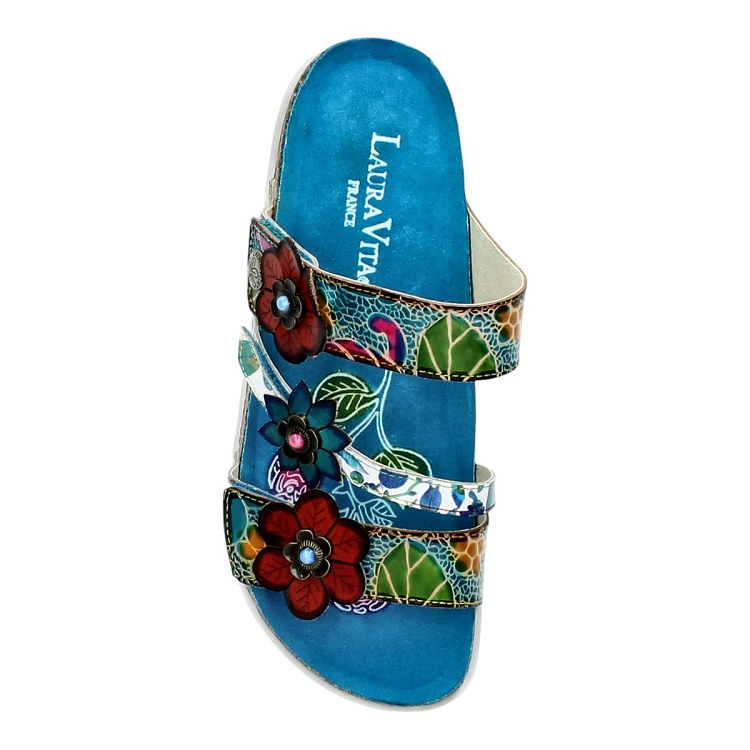Laura vita femme brcyano 16 bleu2634302_5 sur voshoes.com