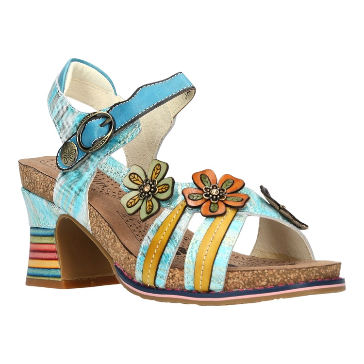 Laura vita femme decbyo 21 bleu2635801_2 sur voshoes.com
