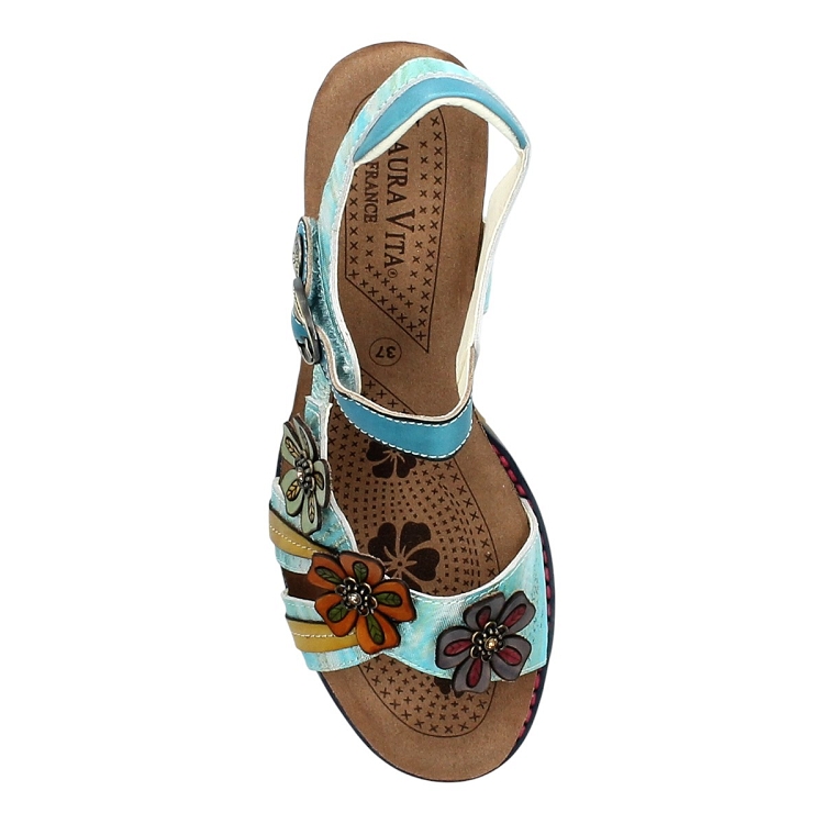 Laura vita femme decbyo 21 bleu2635801_5 sur voshoes.com