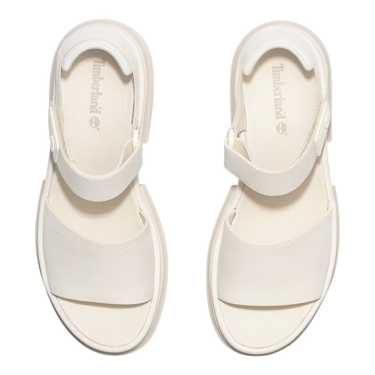 Timberland homme everleigh backstrap sandal blanc2640501_5 sur voshoes.com