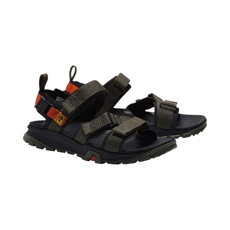 Timberland homme garrison trail backstrap sandal vert2640802_3 sur voshoes.com