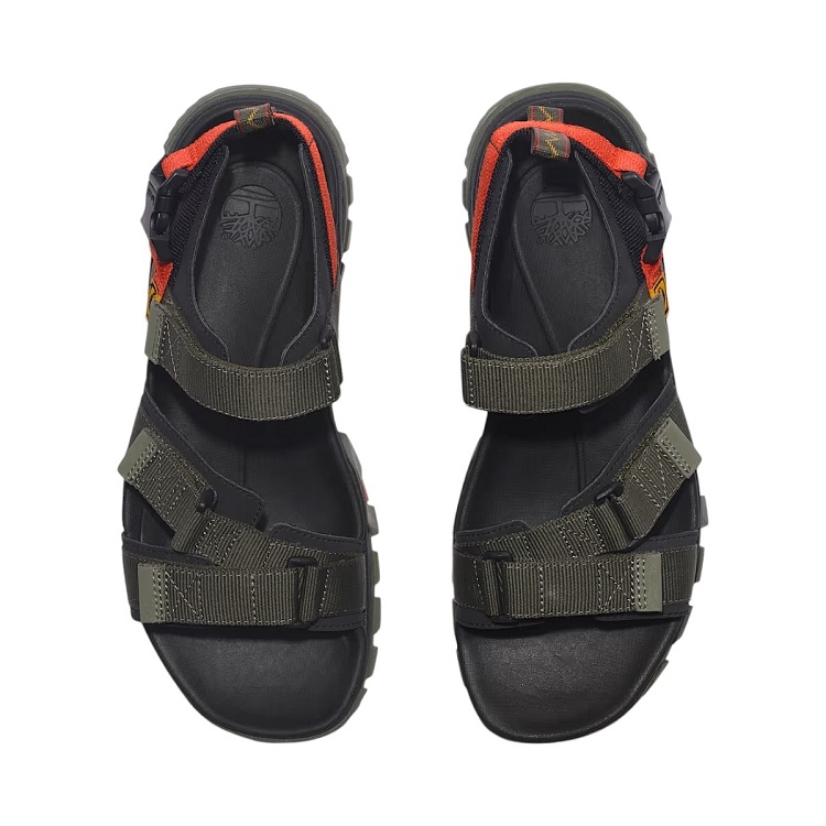 Timberland homme garrison trail backstrap sandal vert2640802_5 sur voshoes.com