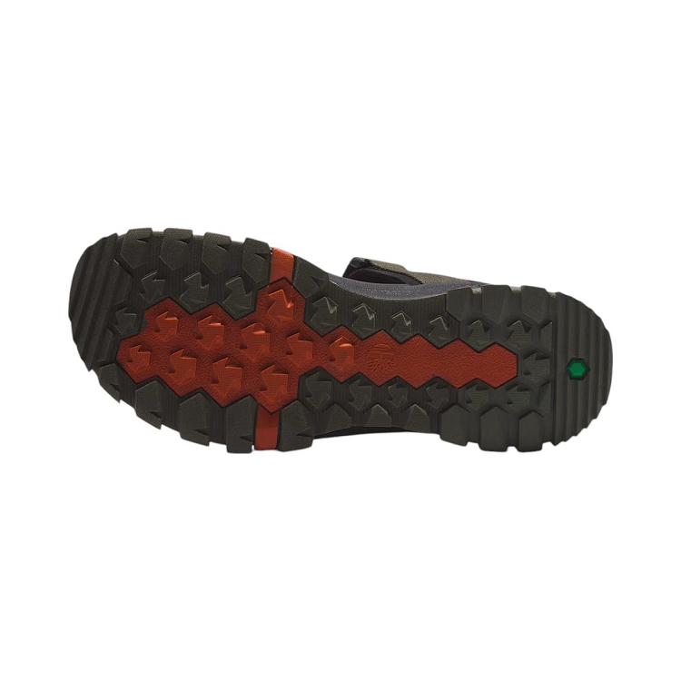 Timberland homme garrison trail backstrap sandal vert2640802_6 sur voshoes.com