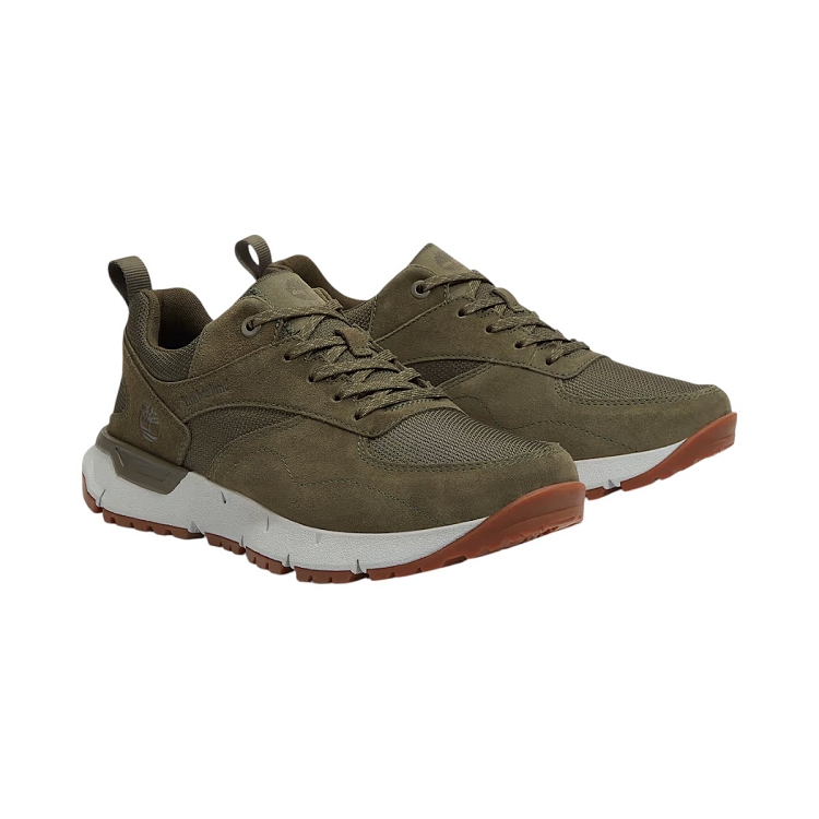 Timberland homme voyager park low lace up sneaker vert2641201_3 sur voshoes.com