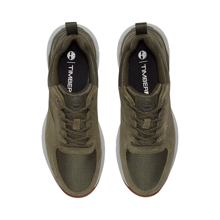 Timberland homme voyager park low lace up sneaker vert2641201_5 sur voshoes.com