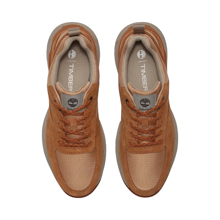 Timberland homme voyager park low lace up sneaker jaune2641202_5 sur voshoes.com