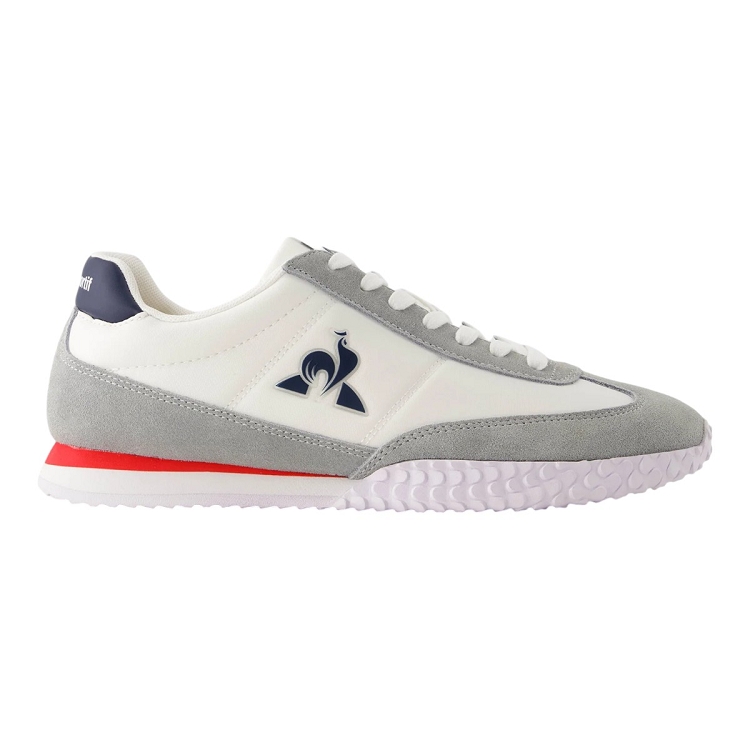 homme Le coq sportif homme veloce i optical white dress blue blanc