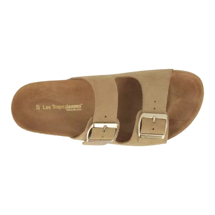 Les tropeziennes par m b femme zatix suede beige2656701_3 sur voshoes.com
