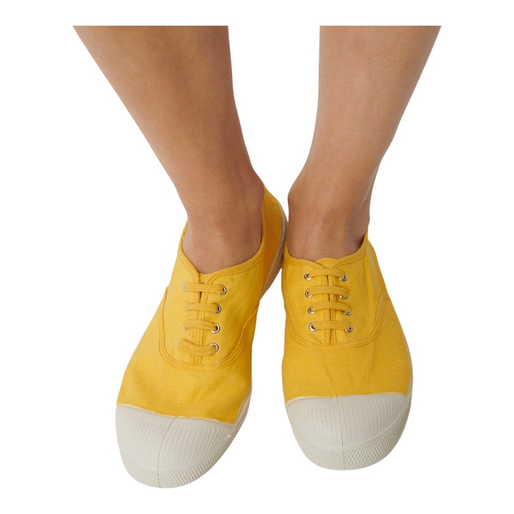 Bensimon femme lacet  25 jaune2658802_5 sur voshoes.com