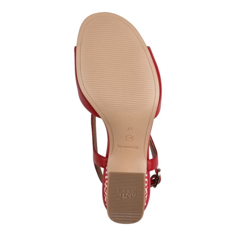 Tamaris femme 12831644 rouge2660903_5 sur voshoes.com