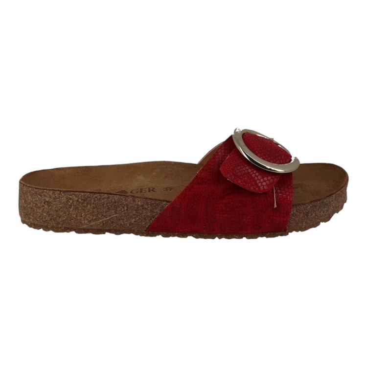 femme Haflinger femme round buckle gina 