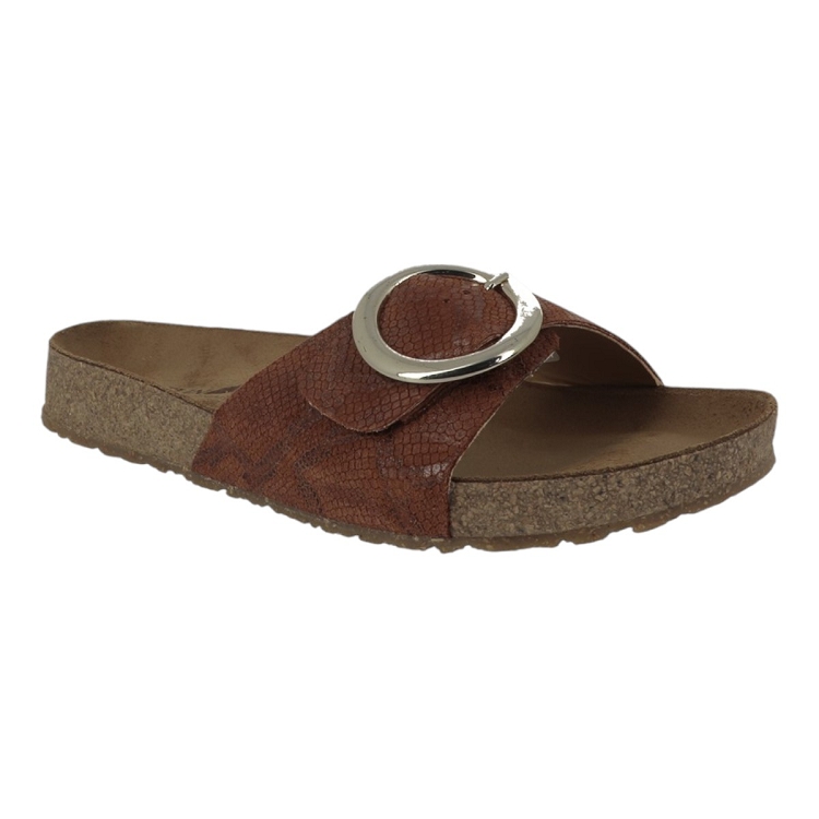 Haflinger femme round buckle gina marron2662005_2 sur voshoes.com