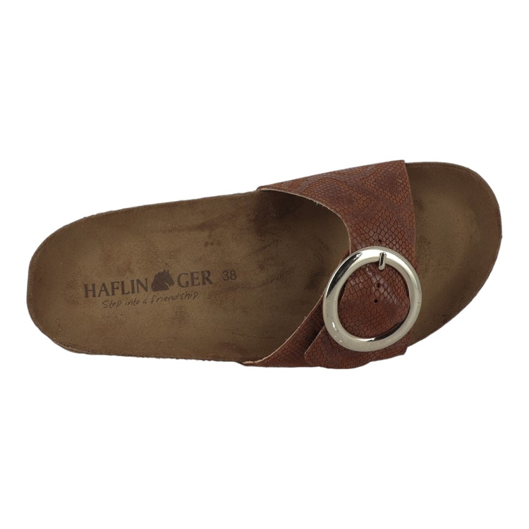 Haflinger femme round buckle gina marron2662005_4 sur voshoes.com