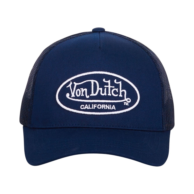 homme Von dutch homme baseball lof bleu