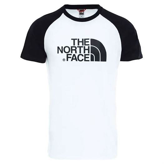 homme The north face homme m ss raglan easy tee blanc