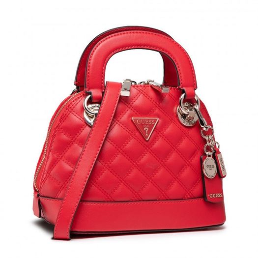 femme Guess femme cessily small dome satchel rouge