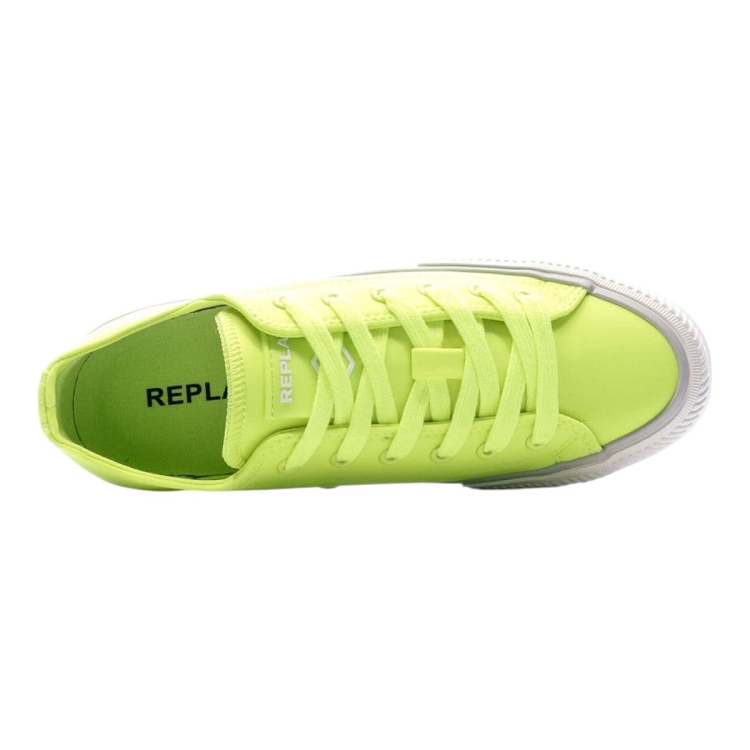 Replay femme snap d print jaune7501101_4 sur voshoes.com
