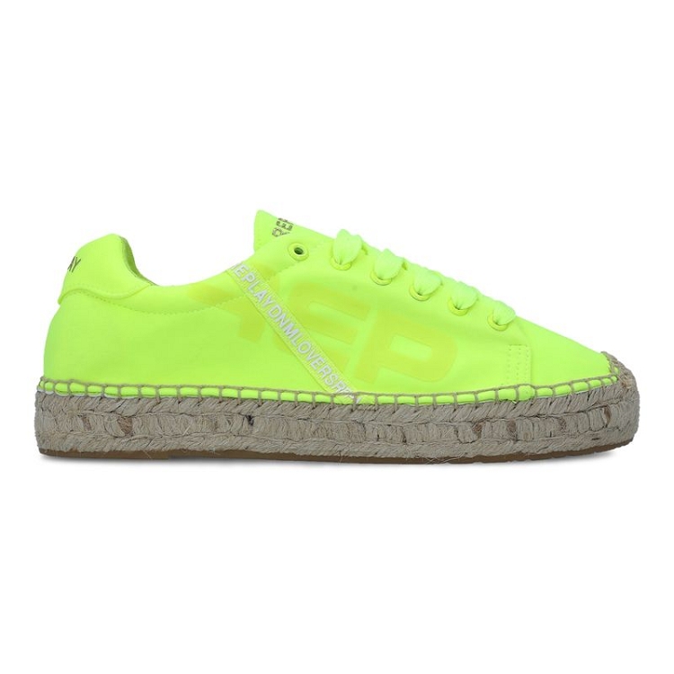 femme Replay femme nash fluo lace jaune