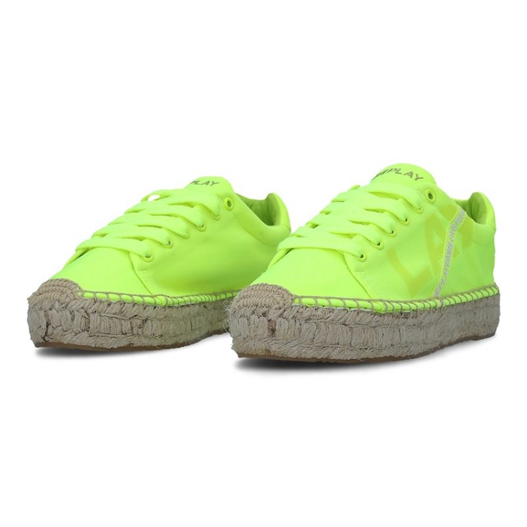 Replay femme nash fluo lace jaune7501301_2 sur voshoes.com