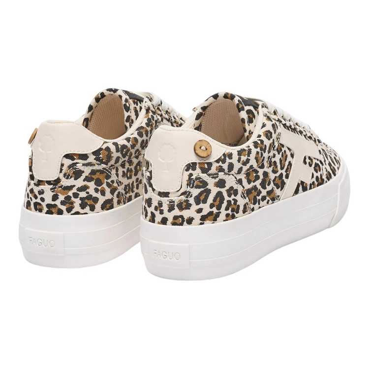 Faguo femme walnut platform  cotton marron7501801_3 sur voshoes.com
