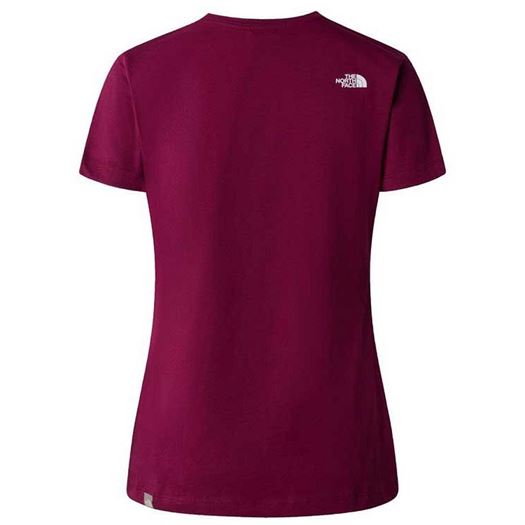 The north face femme easy tee w violet9009701_2 sur voshoes.com