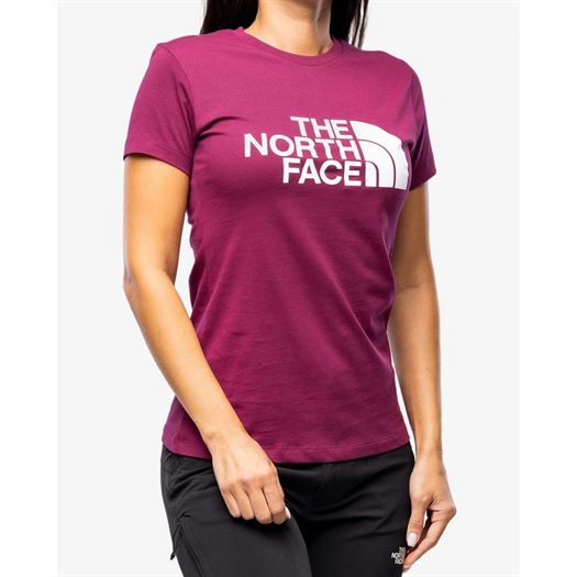 The north face femme easy tee w violet9009701_3 sur voshoes.com